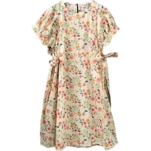 Girls pure cotton ladys dress