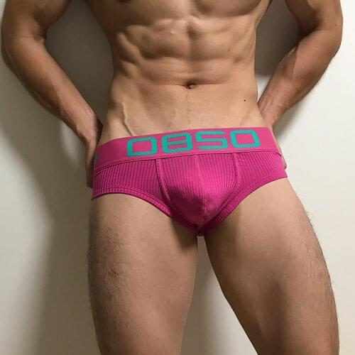 BS Cotton Briefs Gay Men Underwear Sexy Slip Hombre bikini Low Waisted Six Colors Hot Sales M-2XL