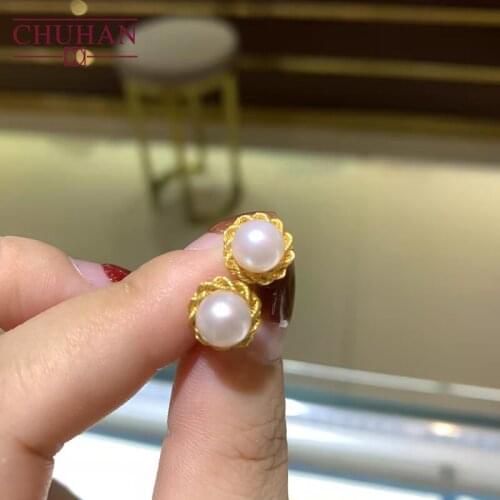 CHUHAN Women's Gold Earrings