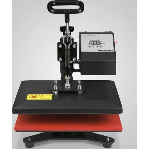 DIGITAL HEAT PRESS MACHINE T-SHIRT SUBLIMATION PRINTER TRANSFER 12"X10" PRESSING