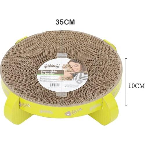 Cat Scratcher Pet Durable Claw Grinding Bed Catnip Nail Massage Toy Kitten Self-grinding Device Pet Accessories Puppy Supplies
