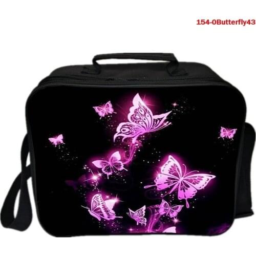 Cute 3D Butterfly Lunch Box for Kids Animal Child Food Fresh Keep Lunch Bags Waterproof Thicken Lancheira Picnic Bag Food Bags