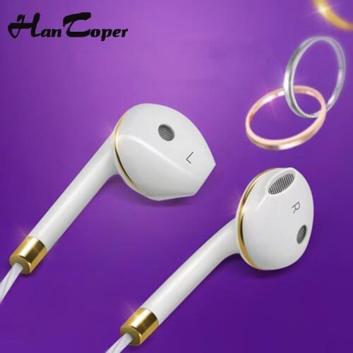 In-ear Earphone Earbuds Stereo Sport Headphone Noise Isolating Headset with Mic for iphone Xiaomi Samsung Mobile phone Universal