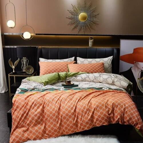 Washed Cotton Beding Set Luxury Bedclothes Twin Full Queen King Duvet Cover Bed Sheet Pillowcase Adult