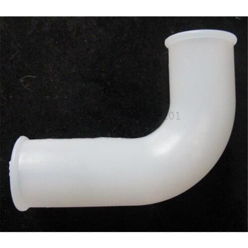 New Part Silicone Connecting Pipe with 90 angle for soft ice cream machine Fittings of ice cream machines