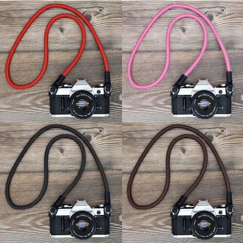 Strong Strong Nylon Camera Rope Mountaineering Camera Shoulder Polaroid strap retro camera rope Neck Strap Belt SLR Cameras Part