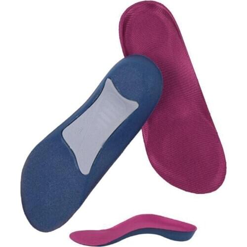 1Pair Soft Seven-point Pad Half Pad Arch Support Flat Foot Insole Orthopedic Insoles