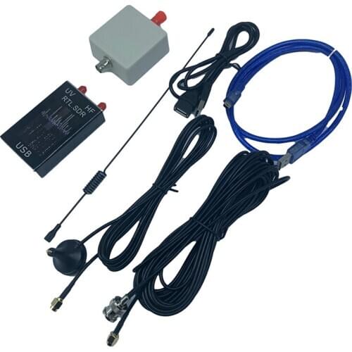 100KHz-1.7GHz Software Radio Full Band SDR USB RTL-SDR Receiver Aviation Shortwave Broadband