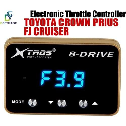 Dectrade Car Electronic Throttle Controller Racing Accelerator Potent Booster For Toyota Crown FJ Cruiser Prius Tuning Parts