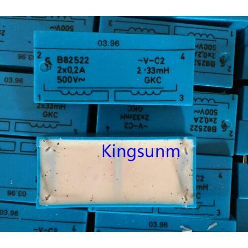 Free shipping 10pcs B82522VC2 B82522-V-C2 EP 2X33MH 2X0.2A EP