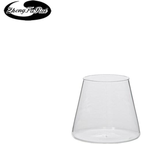 Ins wind Japanese style Mount Fuji glass heat-resistant glass water cup household high borosilicate beer glass juice coffee cup