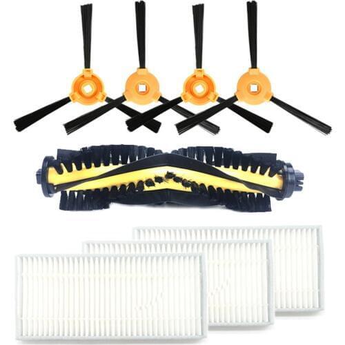 Replacement Accessories Kit For ECOVACS DEEBOT N79S N79 Robotic Vacuum Cleaner Durable Brush HEPA Filter