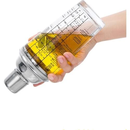 Glass shaker scale shaker set shaker three-stage shaker bar cocktail cocktail shaker