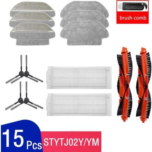 For XIAOMI MIJIA STYJ02YM / Cecotec Conga 3490 Viomi V2 PRO V3 SE MI Robot Vacuum-Mop Pro Robot Vacuum Cleaner Spare Part Kits