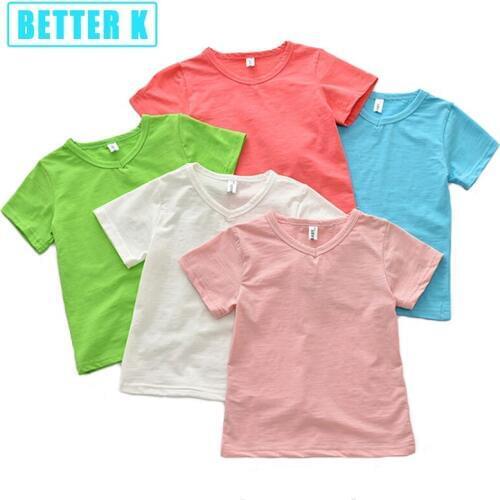 NEW Summer Baby Girl Boy Clothes Short Sleeve T Shirts For Boys Clothes Kids Clothes T Shirt Child T-Shirts For Girls Clothes