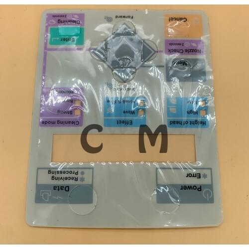 Mutoh VJ1604 keyboard Panel Board Film for Mutoh VJ1604 VJ1624 RJ900 RJ901 RJ1300 LCD screen display button panel film