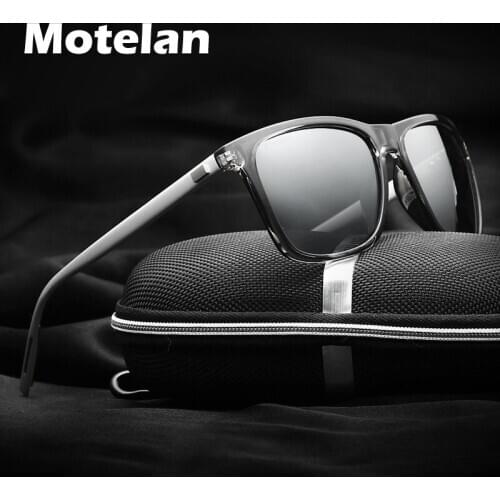 Men Women Retro Aluminum mirror Sunglasses Mens Polarized Lens Vintage Eyewear Accessories Male Sun Glasses For Driving 6108