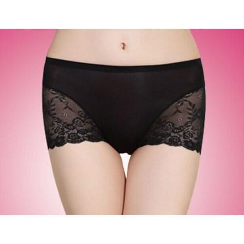 2022 Ms hot style underwear underwear sexy lace hip circumference export non-trace ice silk underwear women thong