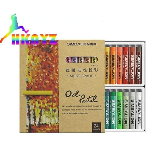 1sets Simbalion Art Painting 60 color Heavy Oil Pastel Oil Painting Stick Fine Art Painting Crayon