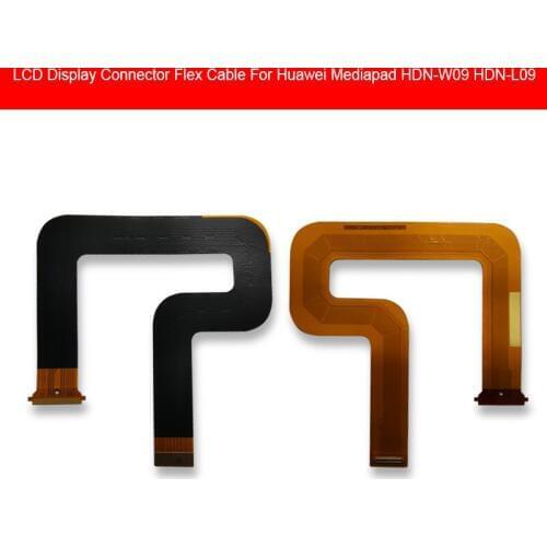 100% Genuine LCD Display Panel Flex Cable For Huawei Honor Waterplay Wifi Hdn-w09 Lcd Connector Flex Ribbon Tablet Replacement
