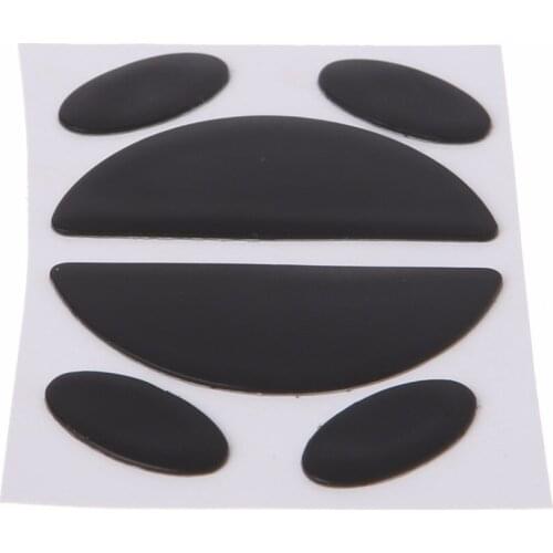2Sets 0.6mm Thickness Replacement Mouse Feet Skates for Logitech G100 G100S Mouse Accessories C26