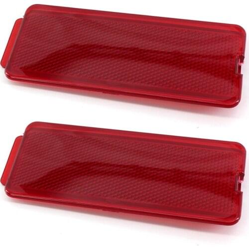 2Pcs Door Interior Panel Reflector Lens Fit for 1999-2007 Ford Super Duty F250 F350 F450 F550