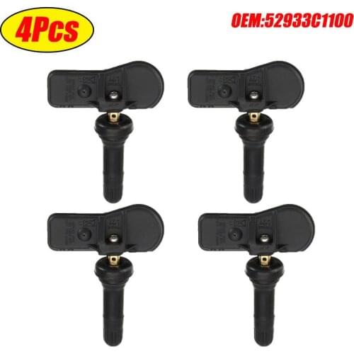 4Pcs Car Tire Pressure Monitor Systems Tire Pressure Tool for Hyundai Sonata Tucson creta IX25 52933C1100 Tpms Sensor