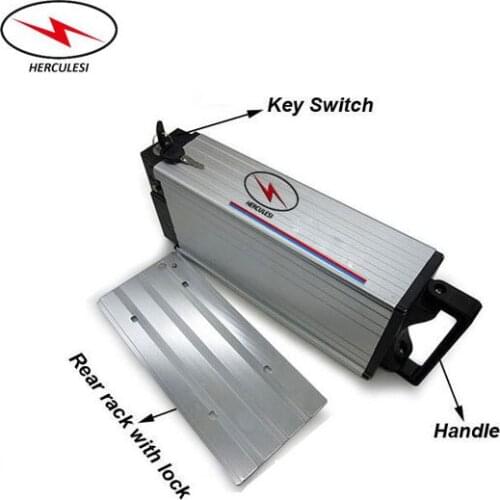 Cool Aluminum Case Electric Bike /Bicycle Battery Pack 36V 20Ah 1000W Lithium Ion Ebike Battery Pack in 3.7V 18650 Cell 30A BMS