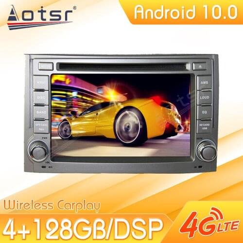 Android 10 Car Multimedia Stereo Player For Hyundai H1 2008-2015 Tape Radio Recorder Video Auto GPS Navi Head Unit No 2Din 2 Din