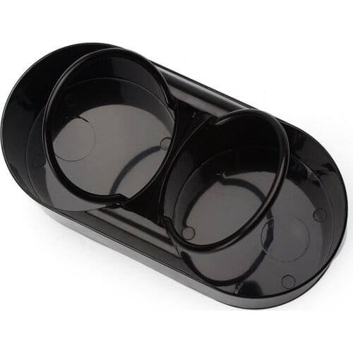 ABS Plastic Car Truck Mount Car Styling Cup Holder Stand Auto Accessories Water Beverage Holder Dual Hole Drink Bottle New