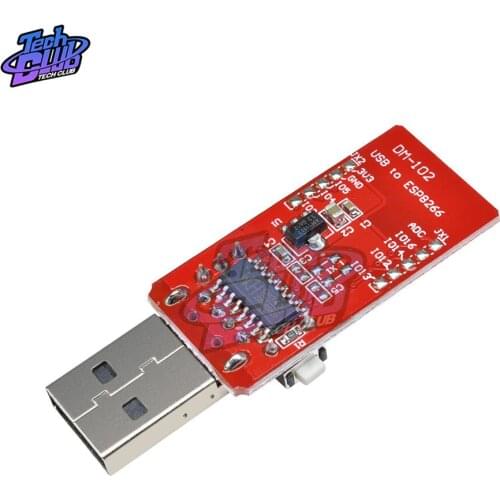 4.5V - 5.5V CH340 CH340G USB To ESP8266 ESP-07 ESP07 Wireless Development Board Module WiFi Antenna To TTL Driver Module