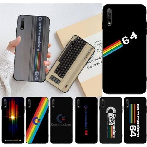 CUTEWANAN C64 COMMODORE 64 TPU black Phone Case Cover Hull for Huawei Honor 30 20 10 9 8 8x 8c v30 Lite view pro