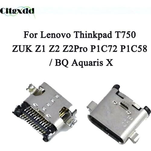 Cltgxdd 5PCS USB Type-C Jack Charging Port Connector For Lenovo ZUK Z1 Z2 Z2PRO P1C72 P1C58 Thinkpad T750 / BQ Aquaris X