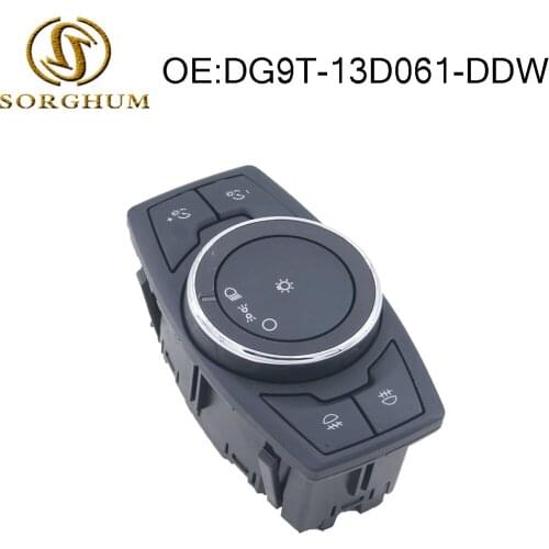 Headlight Fog Light Lamp Control Switch DG9T-13D061-DDW Repair For Ford DG9T13D061DDW