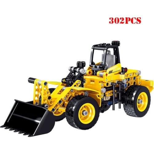 City Engineering Heavy Dump Crane Truck Vehicle Building Blocks Enlighten Bricks Children Education Toys Kids Christmas Gifts