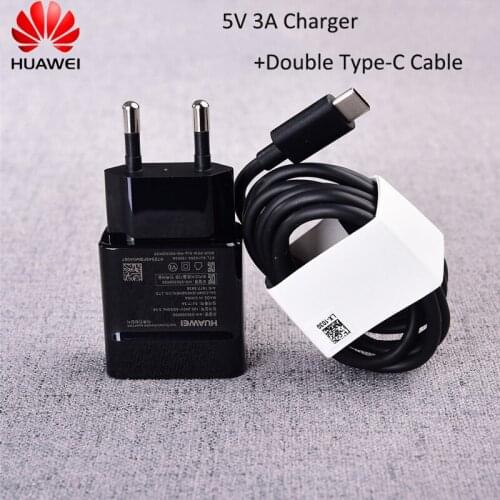 HUAWEI Original Fast EU Charger 5V3A adapter with double USB type C cable Quick charge for Google Pixel 2XL Nexus 6P 5X Pixel XL