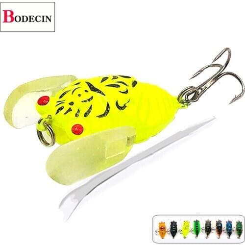Cicada Fishing/Tackle/Baubles/Trolling/Insect/Fishing/Hard/Trout Lure For Trolling/Fish Sea Top Water Artificial Bait Jerkbait