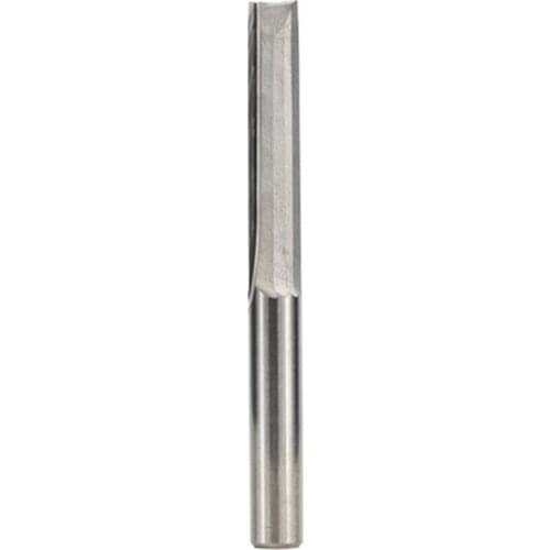 6mm Shank 2 Flute Straight End Mill Carbide Router Bit Engraving Bit Straight Slot Milling Cutter Wood Tool