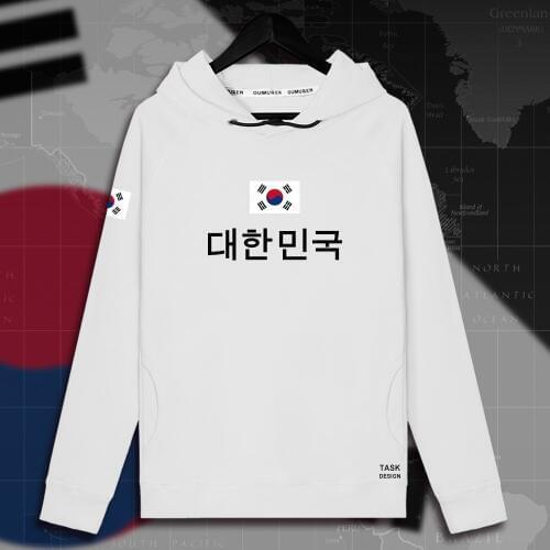Republic of Korea South KOR Korean KR Daehan Minguk mens hoodie pullovers hoodies men sweatshirt thin new streetwear clothing je