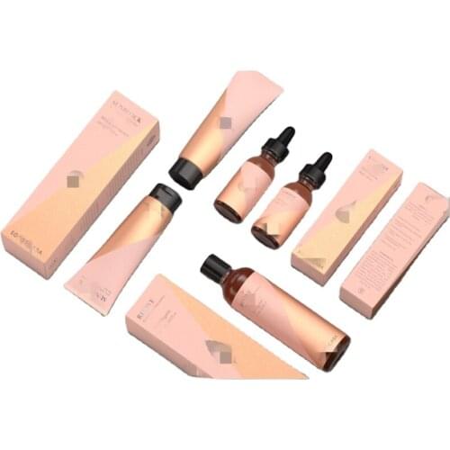 Brown Small Box Skincare Packaging Paper Box Food Carton Paper Box