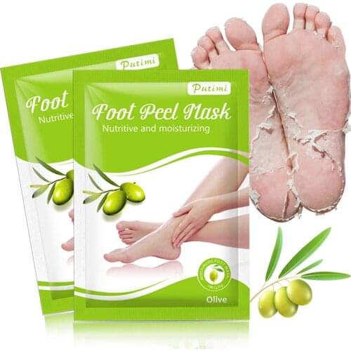 Exfoliating Foot Mask Dead Skin Remover Calluses Moisturizing Foot Mask for Pedicure Socks Nourishing Feet Care Foot Cream