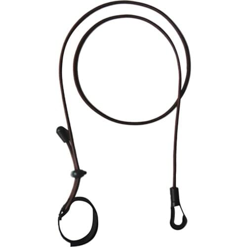 MagiDeal Durable Elastic Rubber Bungee Cord Fishing Rod/ Kayak Paddle Leash With Snap Hook for Canoe Safety Rod Leash Surfing