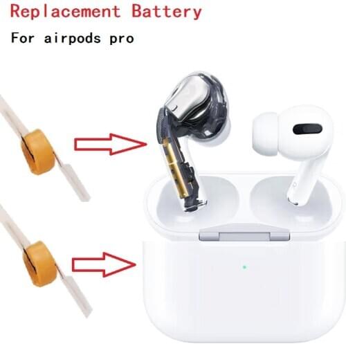 Earphones Replacement battery For Apple Airpods Pro headphone airpods pro replacement battery 1154-60mAh