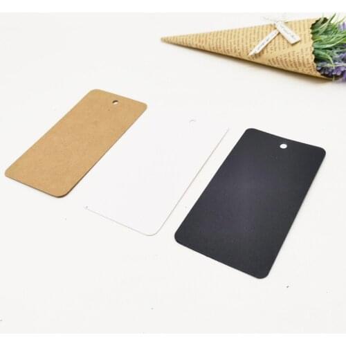 200pcs Kraft Paper Gift Tags Blank Labels for Wedding Party Packaging Price Garment Hang Tags DIY Home Decoration Accessories