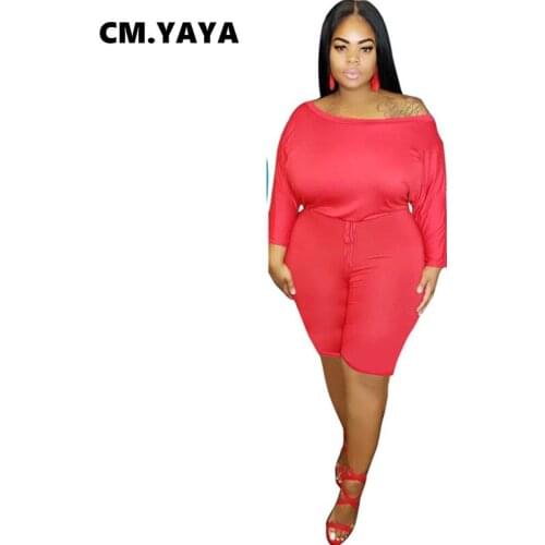 Plus Size L-4XL 2020 Spring Women Playsuits Jumpsuits Sleeveless Rompers Lady Sexy Night Club Party One Piece Outfits GL0072