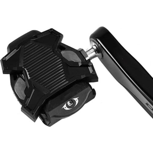 1 Pair Bike Self-locking Pedal Anti Slip Wear Resistance Fade-less Road Bike Mountain Bike Clipless Pedal for Bicycle