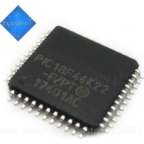 1pcs/lot PIC18F46K22-I/PT 18F46K22-I/PT PIC18F46K22 18F46K22 QFP-44 In Stock