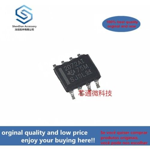 20pcs 100% orginal new best qualtiy TLE2072AIDR silk-screen 2072AI SOP-8 EXCALIBUR LOW-NOISE HIGH-SPEED JFET ( can work perfect)