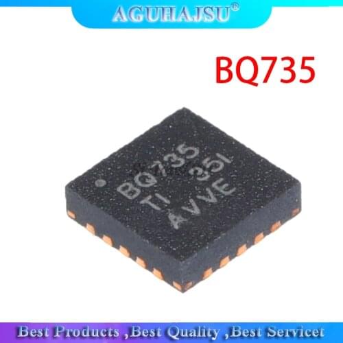 5pcs BQ735 BQ24735 BQ24735RGRR QFN-20 Battery management IC chip laptop chip