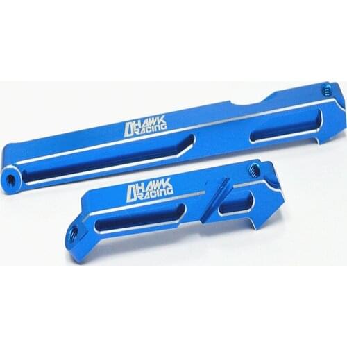 Aluminum Chassis Brace F/R Blue For Team Associated RC8B3.1 RC8B3 RC8T3 81032